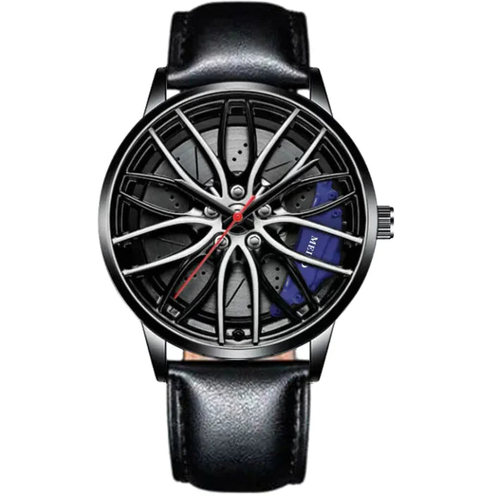 Men's Automatic Wheel-Style Watch