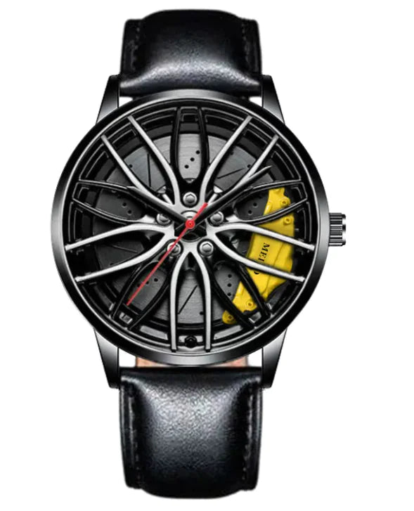 Men's Automatic Wheel-Style Watch