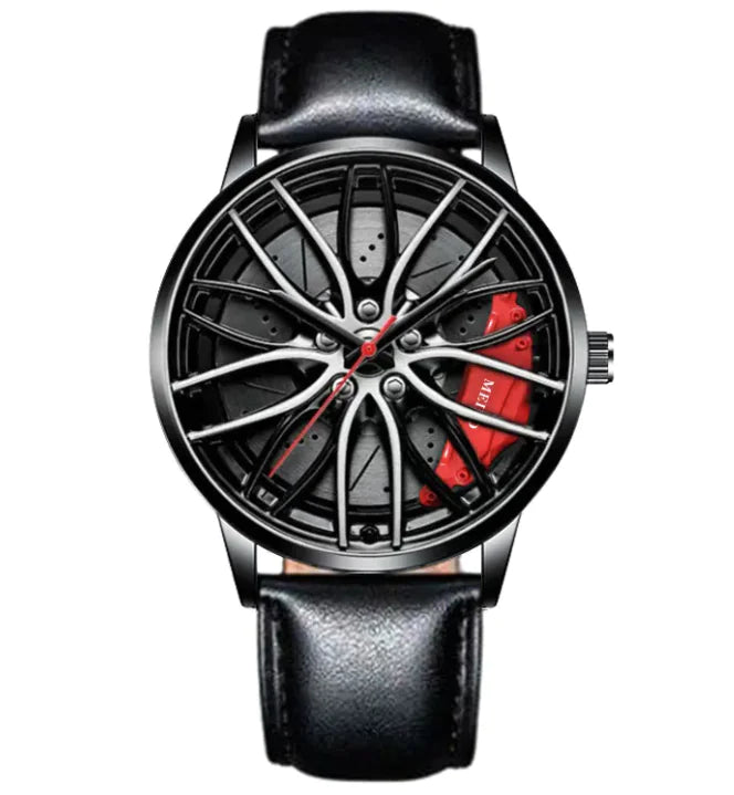 Men's Automatic Wheel-Style Watch
