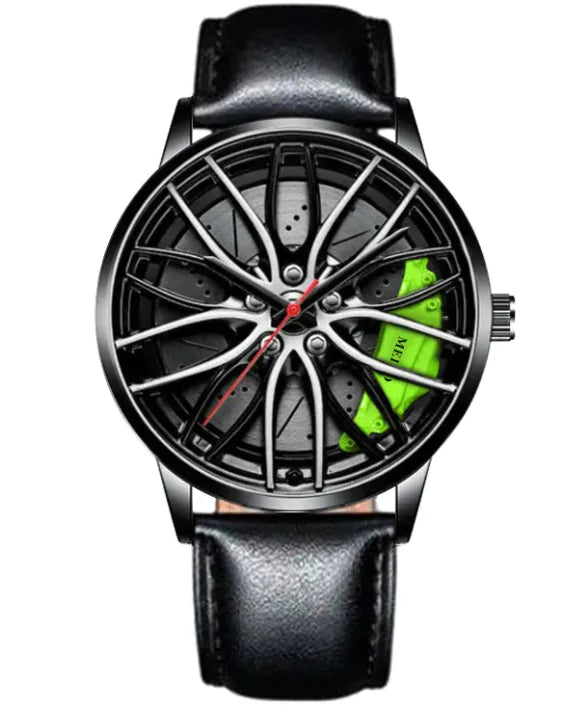 Men's Automatic Wheel-Style Watch
