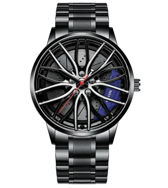 Men's Automatic Wheel-Style Watch