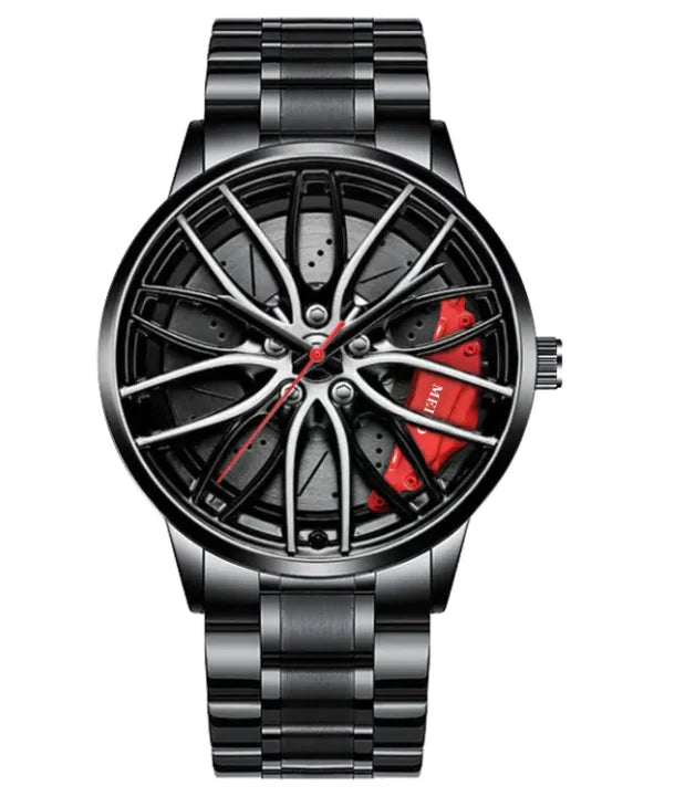 Men's Automatic Wheel-Style Watch